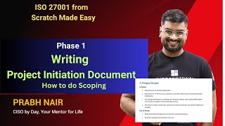 Crafting the Ideal ISO 27001 Project Initiation Document