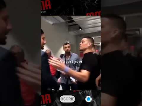 Brendan Schaub and Nate Diaz exchange "f*CK " you's when discussing the Conor vs Mayweather fight.
