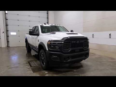 2026 Ram 2500 Rebel 4x4 Crew Cab 6'4" Box in White for sale at Indian Head Chrysler Dodge Jeep Ram Ltd. in Indian Head, SK