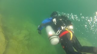 preview picture of video 'Blanch Quarry Scuba Dive'