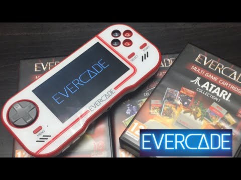 Evercade Premium Pack Unboxing and first look - Retro Portable Gaming Console