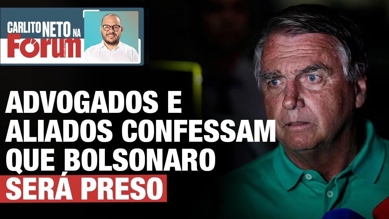 ADVOGADOS E ALIADOS CONFESSAM QUE BOLSONARO SERÁ PRESO E  NÃO TEM SAIDA