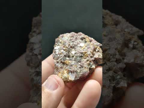Mineral de Lepidolita de Minas Gerais, Brasil