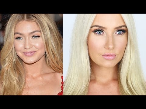 Gigi Hadid Inspired Makeup Tutorial Flawless Look For Any Occasion | Lauren Curtis
