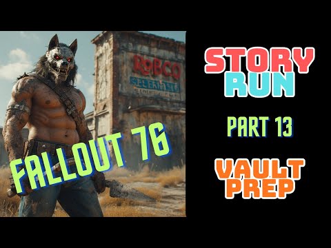 Fallout 76 – King Gore Saves Penelope & Builds the Vault Breach Robot | Settler Prep for Vault 79