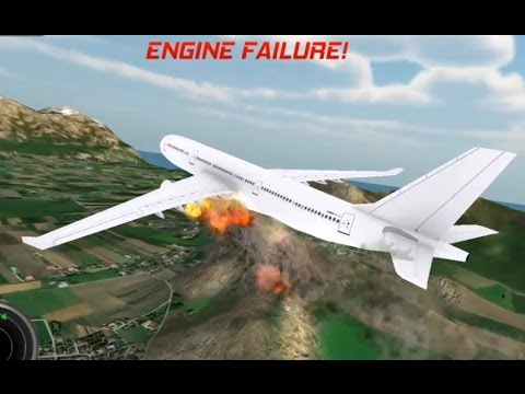Airplane Flying Flight Pilot Simulator Games - Episode 5 Professional Airbus 333 Fire