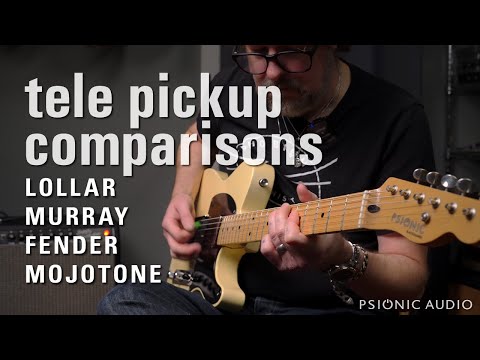 Tele Pickup Comparisons | Lollar | Murray | Fender | Mojotone