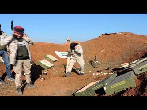 استهداف مقرات النظام بقذائف الهاون في منطقة المجبل وكتيبة المدفعية في ريف درعا من قبل لواء المعتصم بالله النخبة