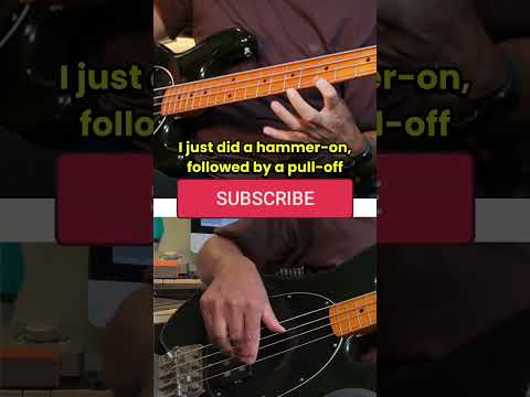 Super Quick Impressive Bass Lick!