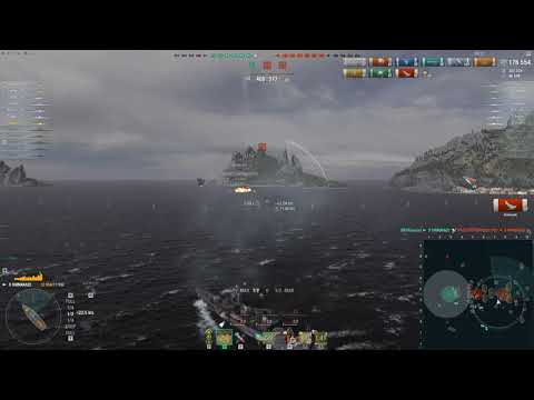 Shimakaze 278 405 урона