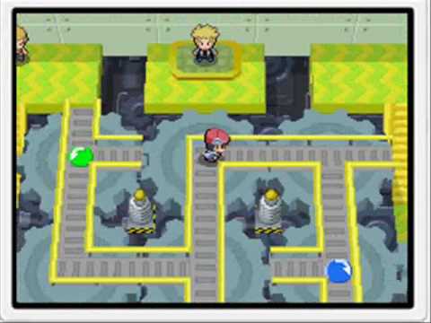 Pokemon Platinum - Sunnyshore Gym Puzzle