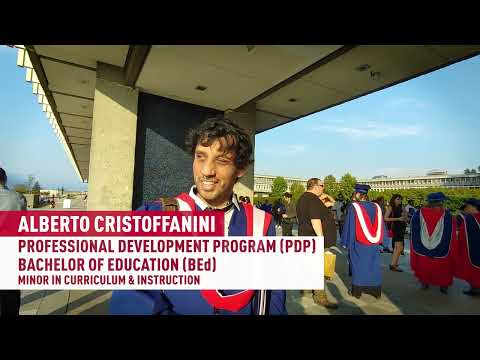 Alberto Cristoffanini: FoE Experience - Fall 2022 Convocation