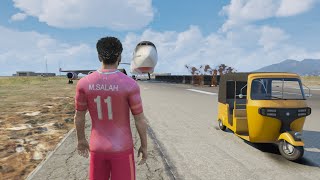 مو صلاح ومبابي ضد رونالدو في قراند5 ???????? | GTA 5 #قراند_5