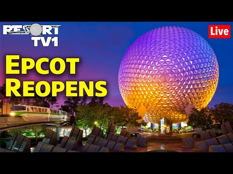 🔴Live: Epcot Reopens!!  Friday Night Live Back in the Parks!!  Walt Disney World Live Stream