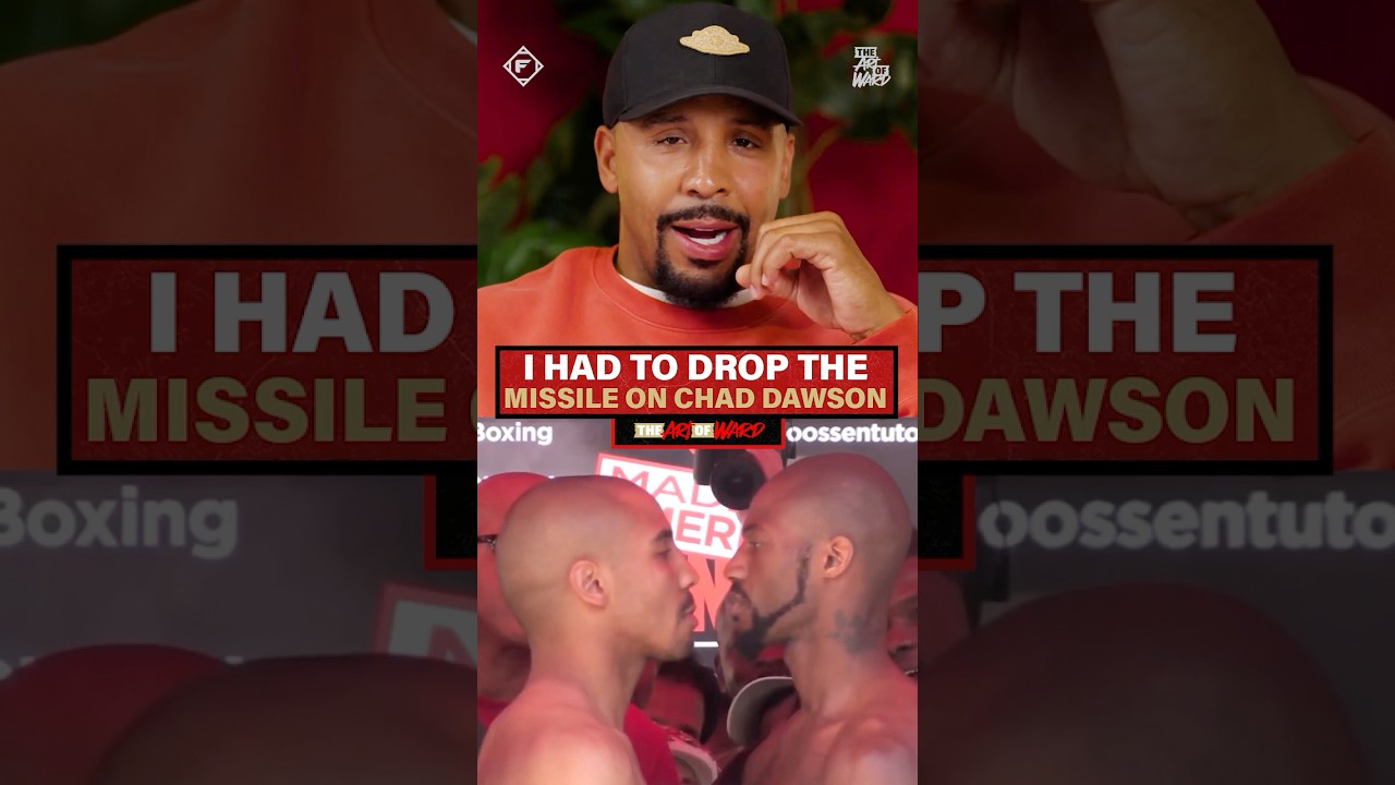“I heard what happened in sparring, you better tighten it up tomorrow night” -Andre Ward #ChadDawson