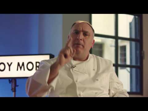 Tasty Messages from José Andrés - Enjoy more 30 sec.