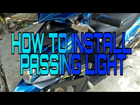 Pass Light Installation | Applicable To Any Motorcycle| Mio i 125