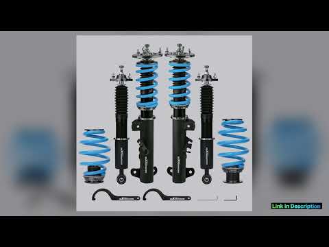 Maxpeedingrods COT6 Coilover Shock Springs Kit For BMW E36 3 Series 9199 RWD Adjustable Coilover