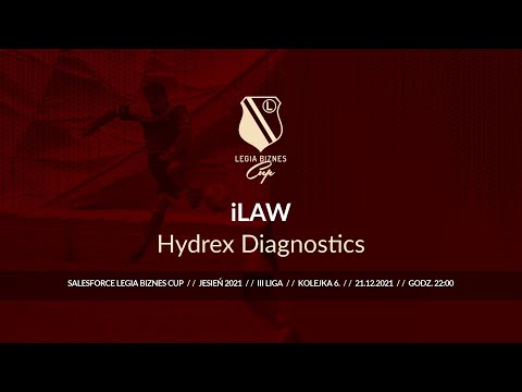 Skrót spotkania iLAW - Hydrex Diagnostics ( Legia Biznes Cup Jesień 2021 )