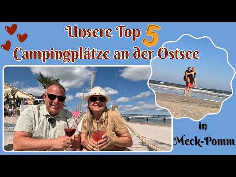 Unsere Top 5 🔝 Ostsee Campingplätze in Meck-Pomm🏖️Traumurlaub am Ostseestrand😎