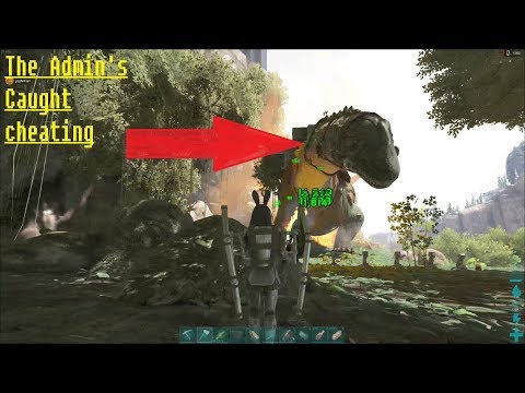 Raiding cheating admin tribe! Killing their Titan! part 1