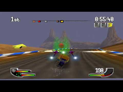 Xtreme-G (N64) Critical Mass tournament - Extreme difficulty