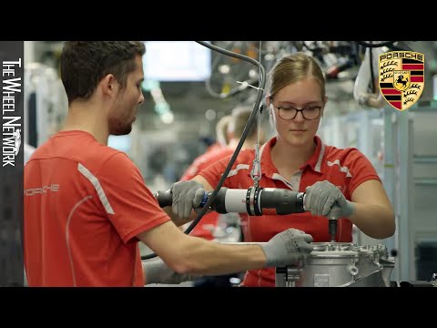 The new Porsche Taycan Production Process in Zuffenhausen , Germany