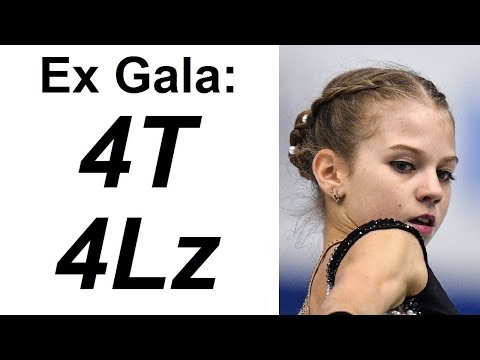 Alexandra TRUSOVA - 4T, 4Lz (Ex Gala, Rus. Nats 2019)