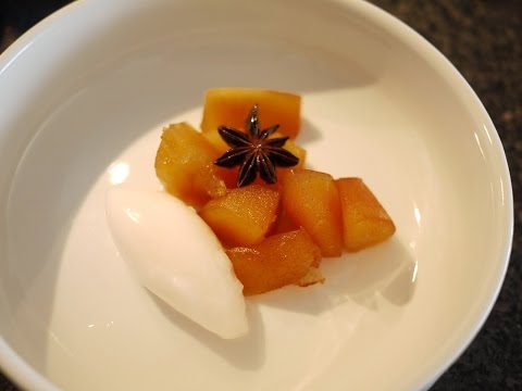 Poached Quinces