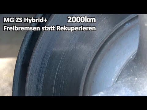 Rostige Bremsen am Hybrid/E-Auto verhindern: Anleitung zum Freibremsen MG ZS Videotagebuch Teil2