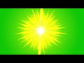 Green Screen Light Flares