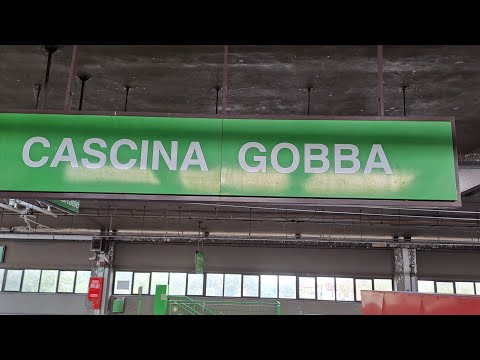 (Walkthrough) Stazione CASCINA GOBBA (M2 Metro Milano)