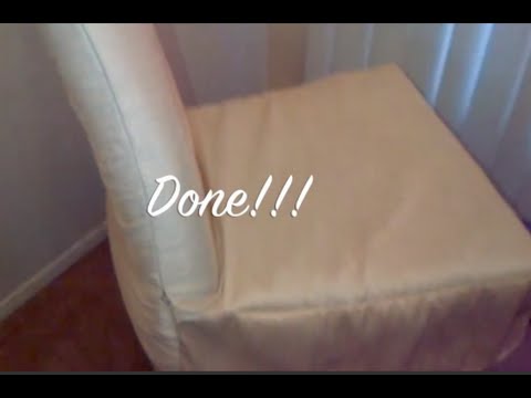 DIY Chair Cover Simple,Quick and Easy | MATV