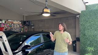 PARTPHONER 42 Inch Outdoor Ceiling Fan with Lights Unboxing and Review! #productreview #unboxing #2