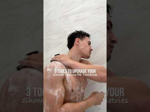 3 Shower Tools Guaranteed to elevate your shower experience ​⁠@tooletries #tooletriespartner