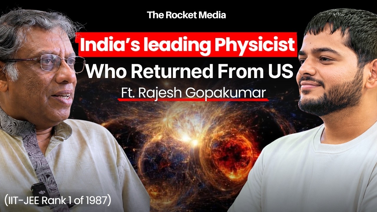 Decoding the Cosmos with Rajesh Gopakumar