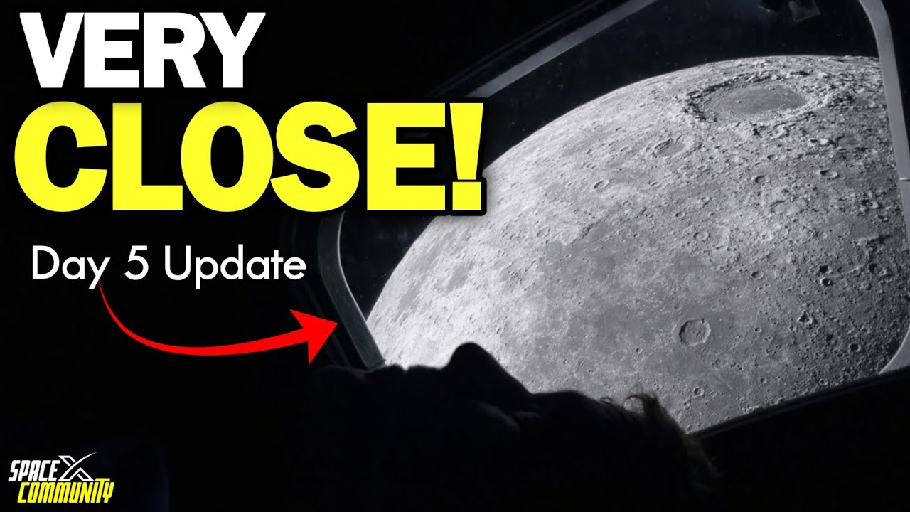 NASA Revealed First Moon Shots by Artemis II Orion Crew! Big Reveal of Lunar Flyby