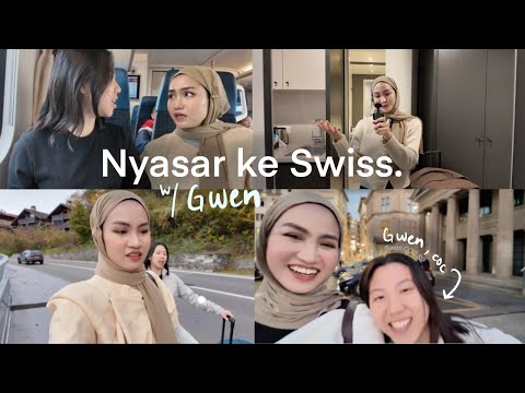Lost my bag in Switzerland (feat. Gwen coc) | Swiss Vlog part 1