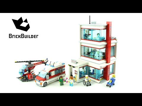 Vidéo LEGO City 60204 : L'hôpital LEGO City