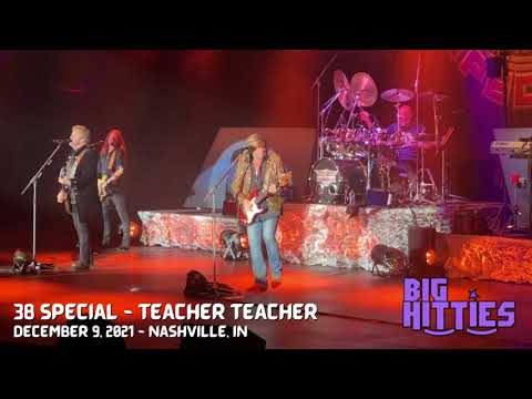 38 Special singing "Teacher Teacher" in Nashville, IN on Dec 9, 2021