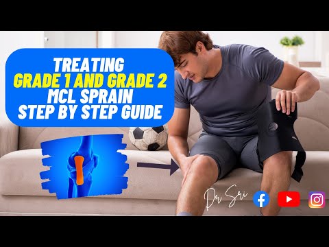 Treating and Rehabilitating Grade 1 and Grade 2 MCL Injuries #kneeinjury