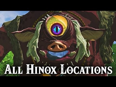 All Hinox Locations Botw