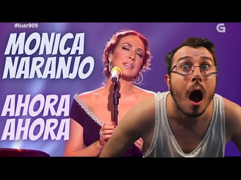 Italiano reacciona a Mónica Naranjo - Ahora, Ahora (Directo en Luar)