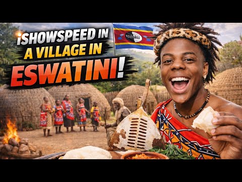 Ishowspeed visits a village in Eswatini 🇸🇿 