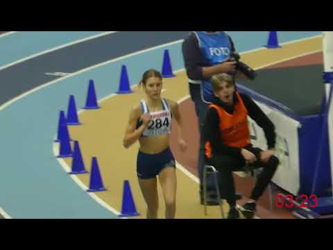 Inomhus Ungdoms-SM 2020 - F16 1500 m