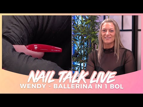 Wendy Kunz - Ballerina nagel in 1 bol acryl (NTL NL Seizoen 6 - Show 3)