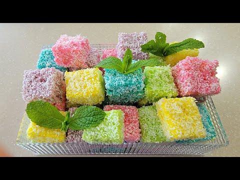 Flavored Lamington Cake