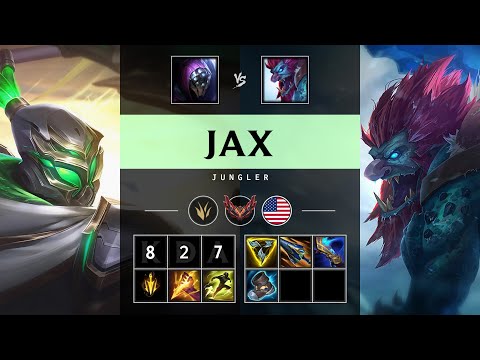 Jax Jungle vs Trundle - NA Grandmaster Patch 25.15
