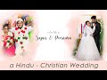 Hindu Christian Love Marriage A Love Tale Of Sajan And Poornima Tamil Wedding Film 2021