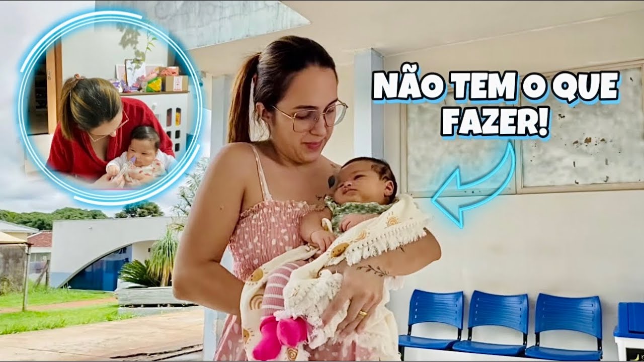 LEVEI MINHA BEBÊ NA EMERGÊNCIA 🚨 FIQUEI MUITO PREOCUPADA 😞